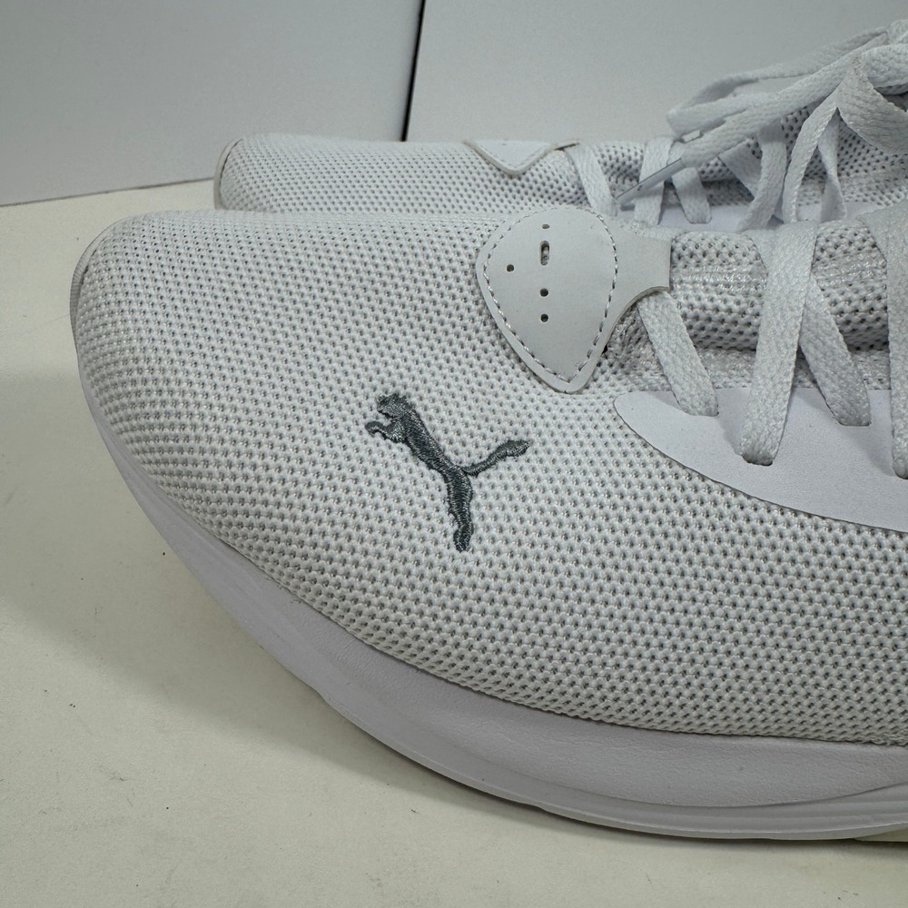 Puma SoftFoam Running Sneakers Men's Size 12‎ White Mesh Athletic Shoes - Picture 2 of 12